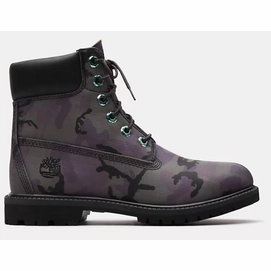Timberland 6 Inch Premium Fabric Boot Black Camo Iridescent Damen Fashionschuh